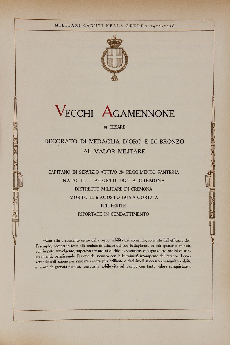 Vecchi Agamennone